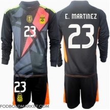 Argentina Emiliano Martinez #23 Målmand Hjemmebanetrøje Børn Copa America 2024 Langærmet (+ Korte bukser)