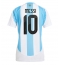 Argentina Lionel Messi #10 Hjemmebanetrøje Dame Copa America 2024 Kortærmet