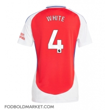 Arsenal Ben White #4 Hjemmebanetrøje Dame 2024-25 Kortærmet