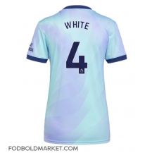 Arsenal Ben White #4 Tredjetrøje Dame 2024-25 Kortærmet