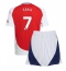 Arsenal Bukayo Saka #7 Hjemmebanetrøje Børn 2024-25 Kortærmet (+ Korte bukser)