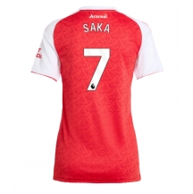 Arsenal Bukayo Saka #7 Hjemmebanetrøje Dame 2025-26 Kortærmet