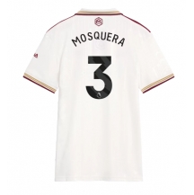 Arsenal Cristhian Mosquera #3 Tredjetrøje Dame 2025-26 Kortærmet