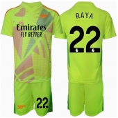 Arsenal David Raya #22 Målmand Hjemmebanetrøje Børn 2024-25 Kortærmet (+ Korte bukser)