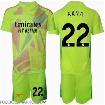 Arsenal David Raya #22 Målmand Hjemmebanetrøje Børn 2024-25 Kortærmet (+ Korte bukser)