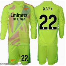 Arsenal David Raya #22 Målmand Hjemmebanetrøje Børn 2024-25 Langærmet (+ Korte bukser)