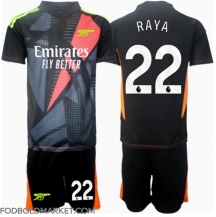 Arsenal David Raya #22 Målmand Tredjetrøje Børn 2024-25 Kortærmet (+ Korte bukser)