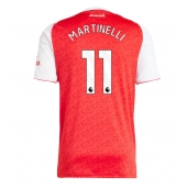Arsenal Gabriel Martinelli #11 Hjemmebanetrøje 2025-26 Kortærmet