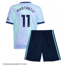 Arsenal Gabriel Martinelli #11 Tredjetrøje Børn 2024-25 Kortærmet (+ Korte bukser)