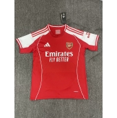 Arsenal Hjemmebanetrøje 2025-26 Kortærmet