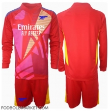 Arsenal Målmand Udebanetrøje Børn 2024-25 Langærmet (+ Korte bukser)