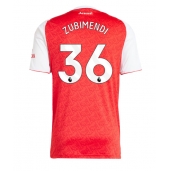 Arsenal Martin Zubimendi #36 Hjemmebanetrøje 2025-26 Kortærmet