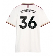 Arsenal Martin Zubimendi #36 Tredjetrøje Dame 2025-26 Kortærmet