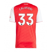 Arsenal Riccardo Calafiori #33 Hjemmebanetrøje 2025-26 Kortærmet