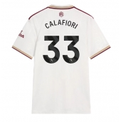 Arsenal Riccardo Calafiori #33 Tredjetrøje 2025-26 Kortærmet
