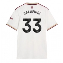 Arsenal Riccardo Calafiori #33 Tredjetrøje 2025-26 Kortærmet