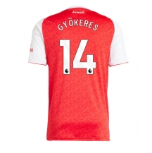 Arsenal Viktor Gyokeres #14 Hjemmebanetrøje 2025-26 Kortærmet
