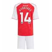 Arsenal Viktor Gyokeres #14 Hjemmebanetrøje Børn 2025-26 Kortærmet (+ Korte bukser)