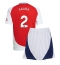 Arsenal William Saliba #2 Hjemmebanetrøje Børn 2024-25 Kortærmet (+ Korte bukser)