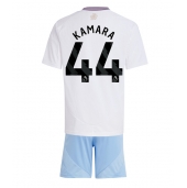Aston Villa Boubacar Kamara #44 Udebanetrøje Børn 2024-25 Kortærmet (+ Korte bukser)