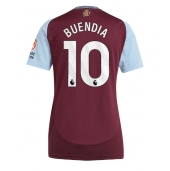 Aston Villa Emiliano Buendia #10 Hjemmebanetrøje Dame 2024-25 Kortærmet
