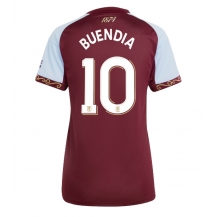 Aston Villa Emiliano Buendia #10 Hjemmebanetrøje Dame 2025-26 Kortærmet