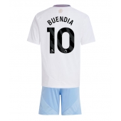 Aston Villa Emiliano Buendia #10 Udebanetrøje Børn 2024-25 Kortærmet (+ Korte bukser)