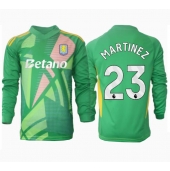 Aston Villa Emiliano Martinez #23 Målmand Hjemmebanetrøje 2024-25 Langærmet