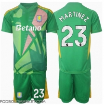 Aston Villa Emiliano Martinez #23 Målmand Hjemmebanetrøje Børn 2024-25 Kortærmet (+ Korte bukser)