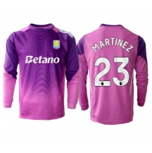 Aston Villa Emiliano Martinez #23 Målmand Tredjetrøje 2025-26 Langærmet