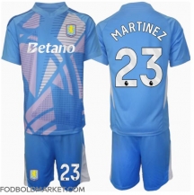 Aston Villa Emiliano Martinez #23 Målmand Tredjetrøje Børn 2024-25 Kortærmet (+ Korte bukser)
