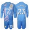 Aston Villa Emiliano Martinez #23 Målmand Tredjetrøje Børn 2024-25 Langærmet (+ Korte bukser)