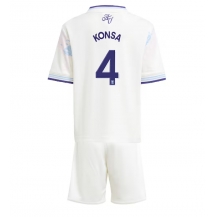 Aston Villa Ezri Konsa #4 Tredjetrøje Børn 2025-26 Kortærmet (+ Korte bukser)
