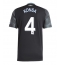 Aston Villa Ezri Konsa #4 Udebanetrøje 2025-26 Kortærmet