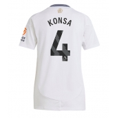 Aston Villa Ezri Konsa #4 Udebanetrøje Dame 2024-25 Kortærmet