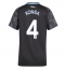 Aston Villa Ezri Konsa #4 Udebanetrøje Dame 2025-26 Kortærmet