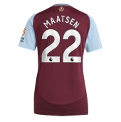 Aston Villa Ian Maatsen #22 Hjemmebanetrøje Dame 2024-25 Kortærmet