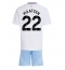 Aston Villa Ian Maatsen #22 Udebanetrøje Børn 2024-25 Kortærmet (+ Korte bukser)
