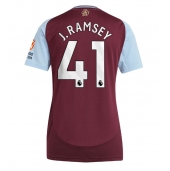 Aston Villa Jacob Ramsey #41 Hjemmebanetrøje Dame 2024-25 Kortærmet