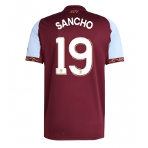 Aston Villa Jadon Sancho #19 Hjemmebanetrøje 2025-26 Kortærmet