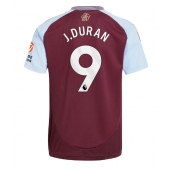 Aston Villa Jhon Duran #9 Hjemmebanetrøje 2024-25 Kortærmet