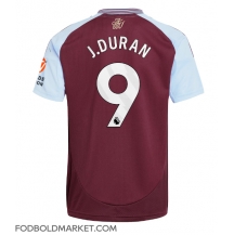Aston Villa Jhon Duran #9 Hjemmebanetrøje 2024-25 Kortærmet
