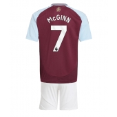 Aston Villa John McGinn #7 Hjemmebanetrøje Børn 2024-25 Kortærmet (+ Korte bukser)