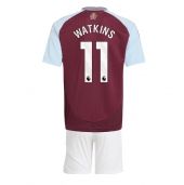 Aston Villa Ollie Watkins #11 Hjemmebanetrøje Børn 2024-25 Kortærmet (+ Korte bukser)