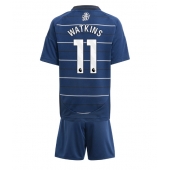 Aston Villa Ollie Watkins #11 Tredjetrøje Børn 2024-25 Kortærmet (+ Korte bukser)