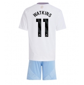 Aston Villa Ollie Watkins #11 Udebanetrøje Børn 2024-25 Kortærmet (+ Korte bukser)