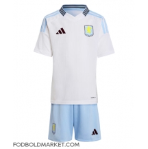 Aston Villa Udebanetrøje Børn 2024-25 Kortærmet (+ Korte bukser)