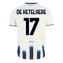 Atalanta Charles De Ketelaere #17 Udebanetrøje 2025-26 Kortærmet