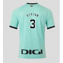 Athletic Bilbao Dani Vivian #3 Tredjetrøje 2025-26 Kortærmet