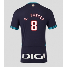 Athletic Bilbao Oihan Sancet #8 Udebanetrøje 2025-26 Kortærmet